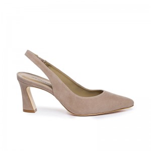 Beige Bernardo Felicity Slingback Women Pumps | NXH689WL