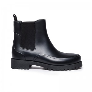 Black Bernardo Addison Rain Women Chelsea Boots | CKD8625MX