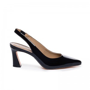 Black Bernardo Felicity Slingback Women Pumps | AVC4370NA