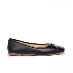 Black Bernardo Gwynn Women Ballet Flats | WQW4342RR