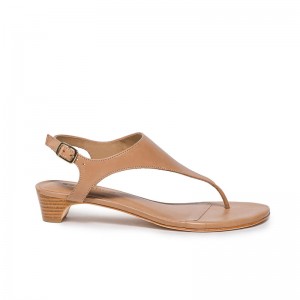 Brown Bernardo Goldy Demi Women Heels Sandals | MUC5697YP