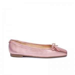 Light Pink Bernardo Gwynn Women Ballet Flats | NXC5569IS