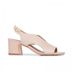 Pink Bernardo Bedford Mid Women Heels Sandals | NPK666XH