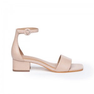 Pink Bernardo Jalena Low Women Heels Sandals | SYO2584XD