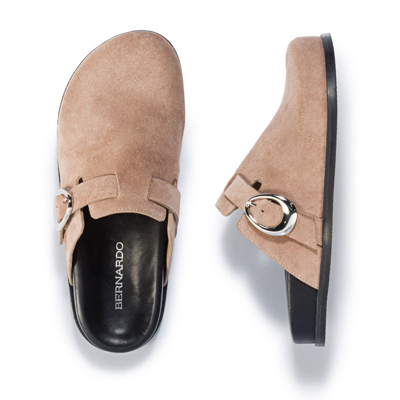 Beige Bernardo Easton Slip On Women Clogs | CBS7199MZ