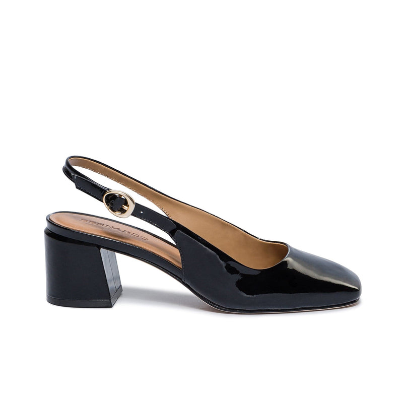 Black Bernardo Alexia Slingback Women Pumps | MKK2844RG