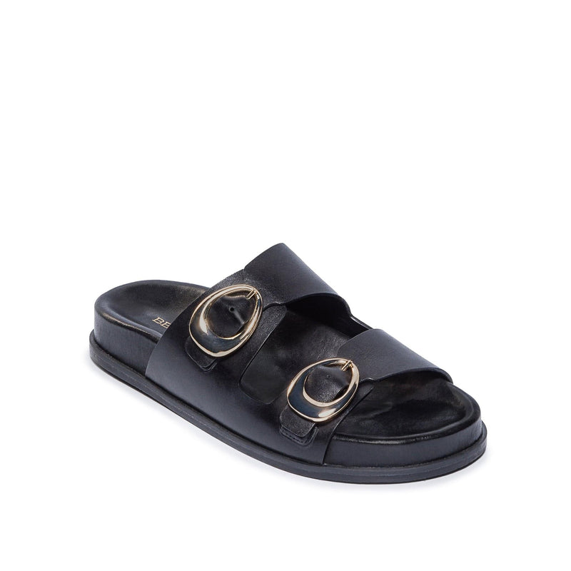 Black Bernardo Evie Women Slide Sandals | HJJ3047VO