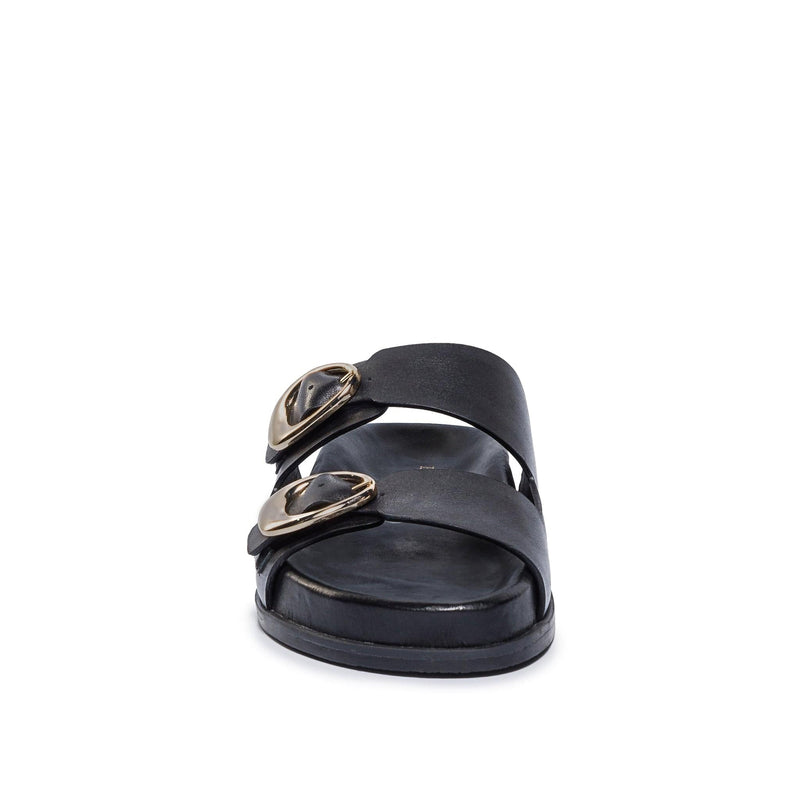 Black Bernardo Evie Women Slide Sandals | HJJ3047VO