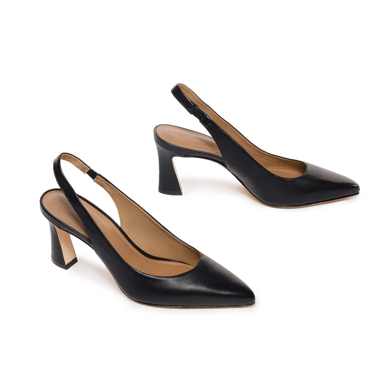 Black Bernardo Felicity Slingback Women Pumps | QJQ4132KC