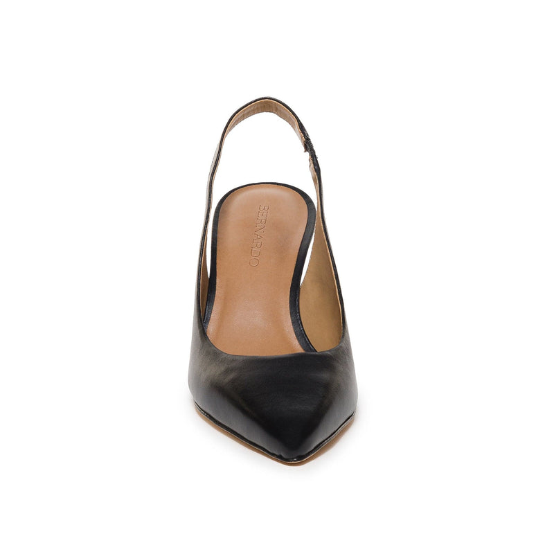 Black Bernardo Felicity Slingback Women Pumps | QJQ4132KC