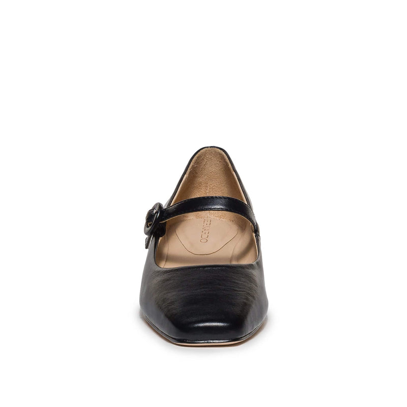 Black Bernardo Gabriela Mary Jane Women Ballet Flats | XON987MT