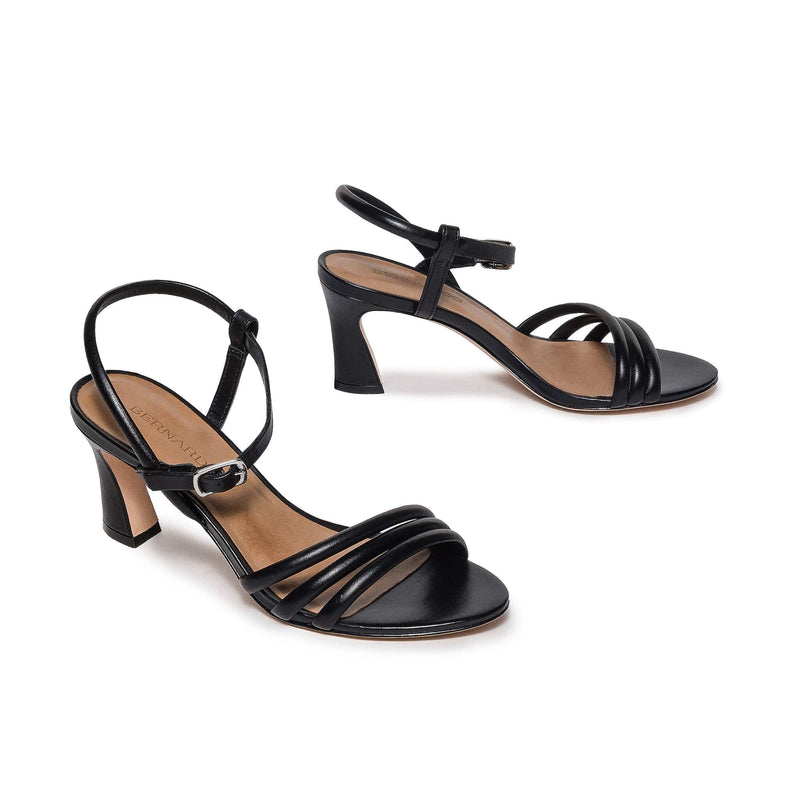 Black Bernardo Noor Women Heels Sandals | COD3477MK