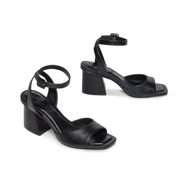 Black Bernardo Nyack Women Heels Sandals | YYR5547NG