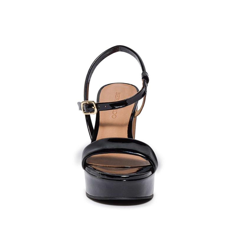 Black Bernardo Ventura Women Platform Sandals | OAF7727HH