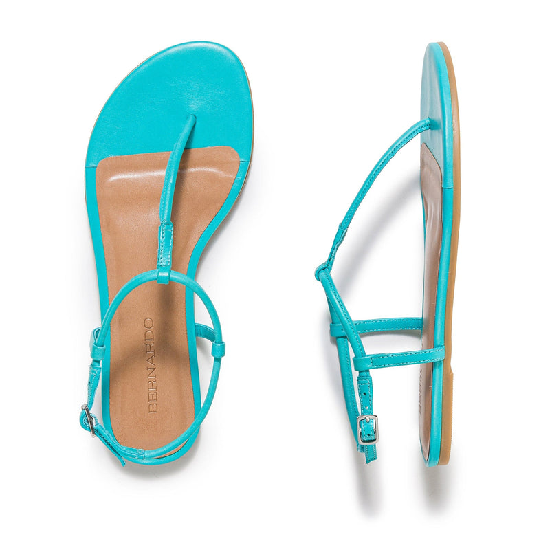 Blue Bernardo Haven Thong Women Flat Sandals | GQR7285WX