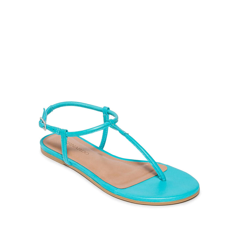 Blue Bernardo Haven Thong Women Flat Sandals | GQR7285WX