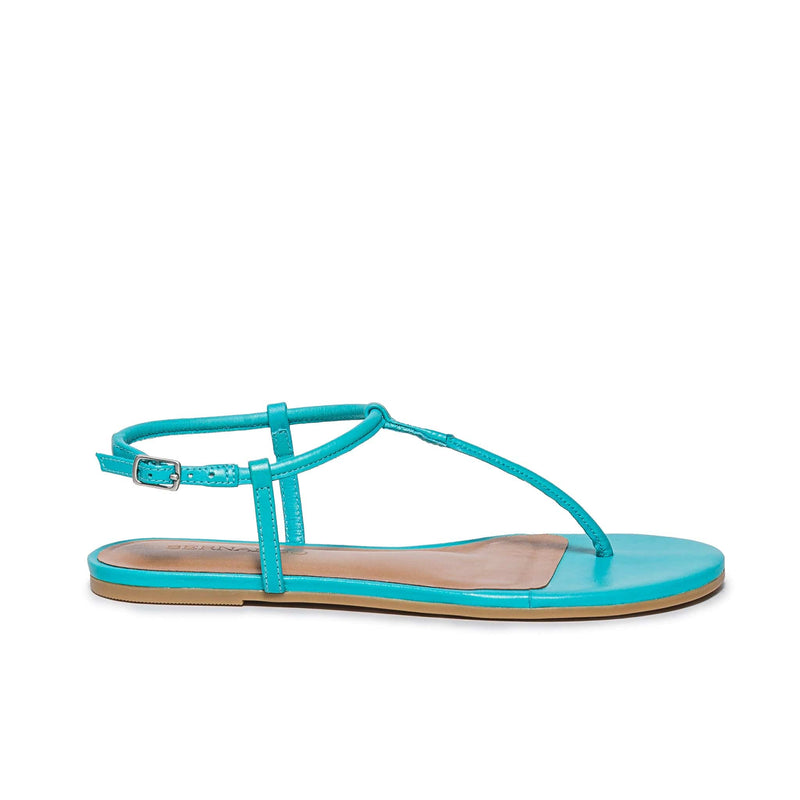 Blue Bernardo Haven Thong Women Flat Sandals | GQR7285WX