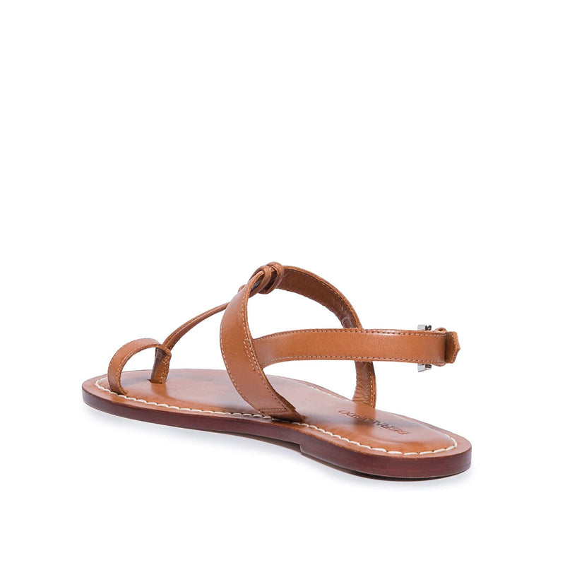 Brown Bernardo Maverick 2 Toe Ring Women Flat Sandals | DHS430JT