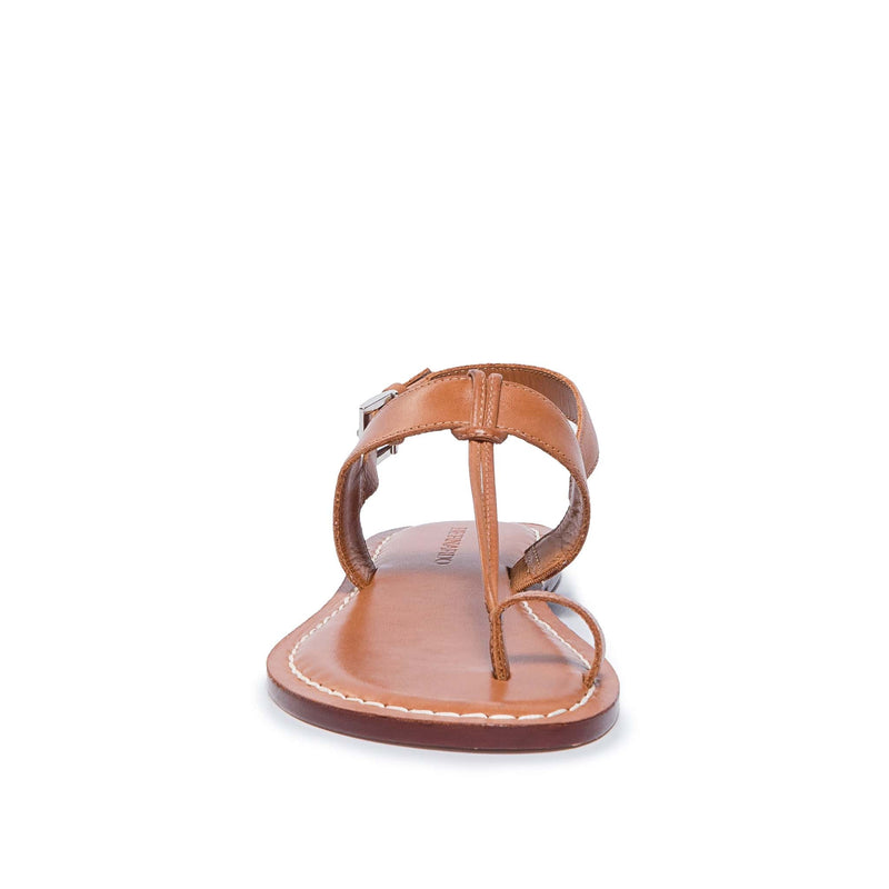 Brown Bernardo Maverick 2 Toe Ring Women Flat Sandals | DHS430JT