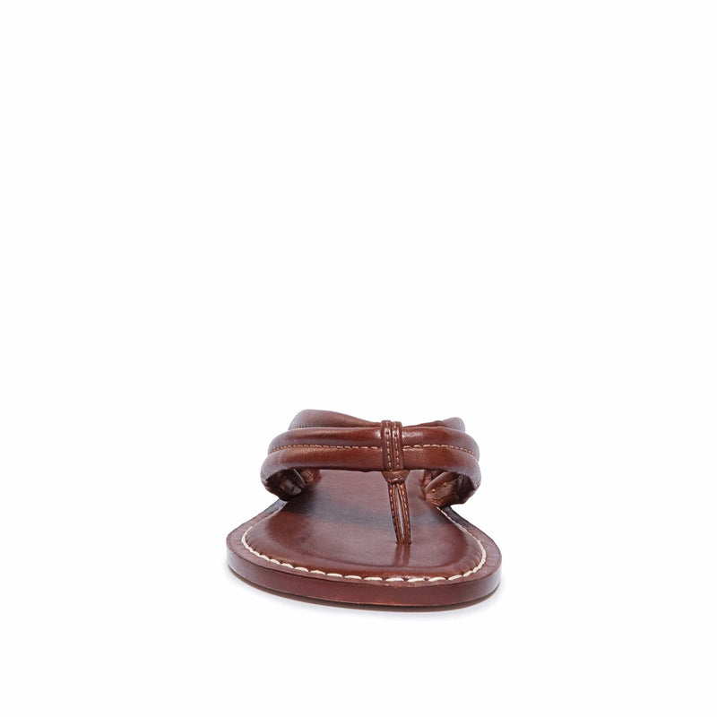 Chocolate Bernardo Miami Thong Women Slide Sandals | HEM9696HC