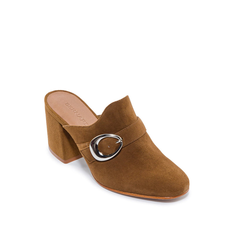 Dark Brown Bernardo Natasia Women Mules | MRE9039YO