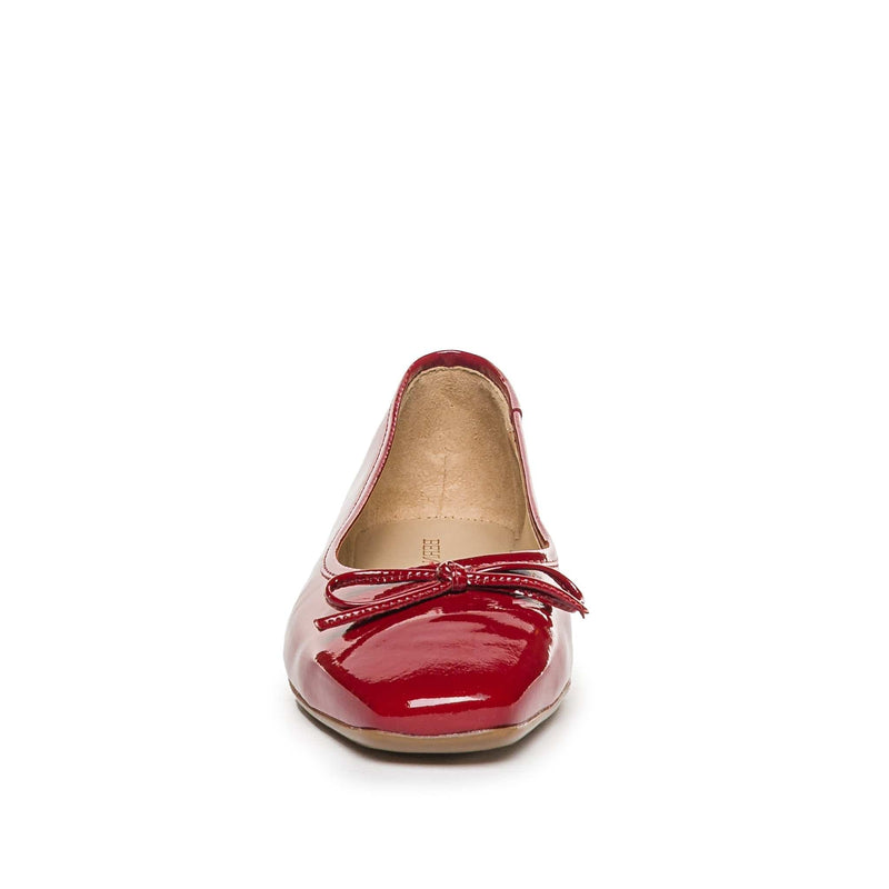 Dark Red Bernardo Gwynn Women Ballet Flats | ONG4313SI