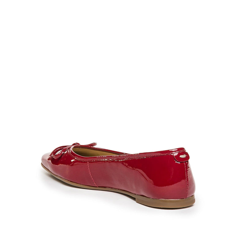 Dark Red Bernardo Gwynn Women Ballet Flats | ONG4313SI