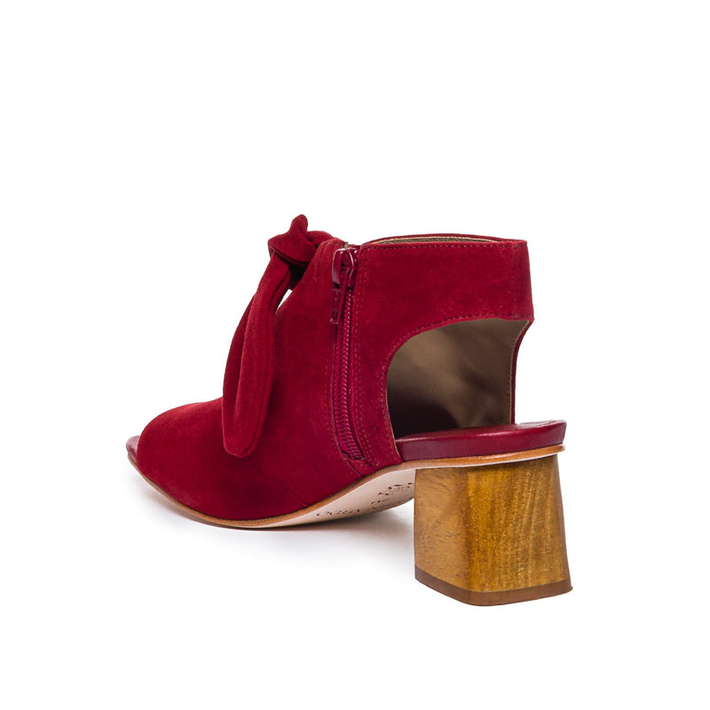 Dark Red Bernardo Lizzie Women Booties | RLE4215TL