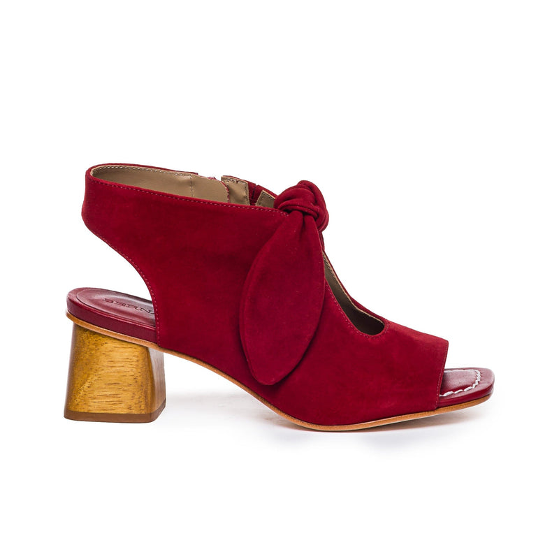 Dark Red Bernardo Lizzie Women Booties | RLE4215TL