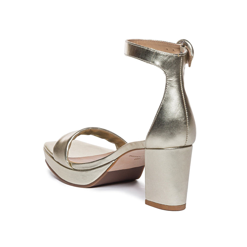 Gold Bernardo Carla Women Platform Sandals | TSN4487KY