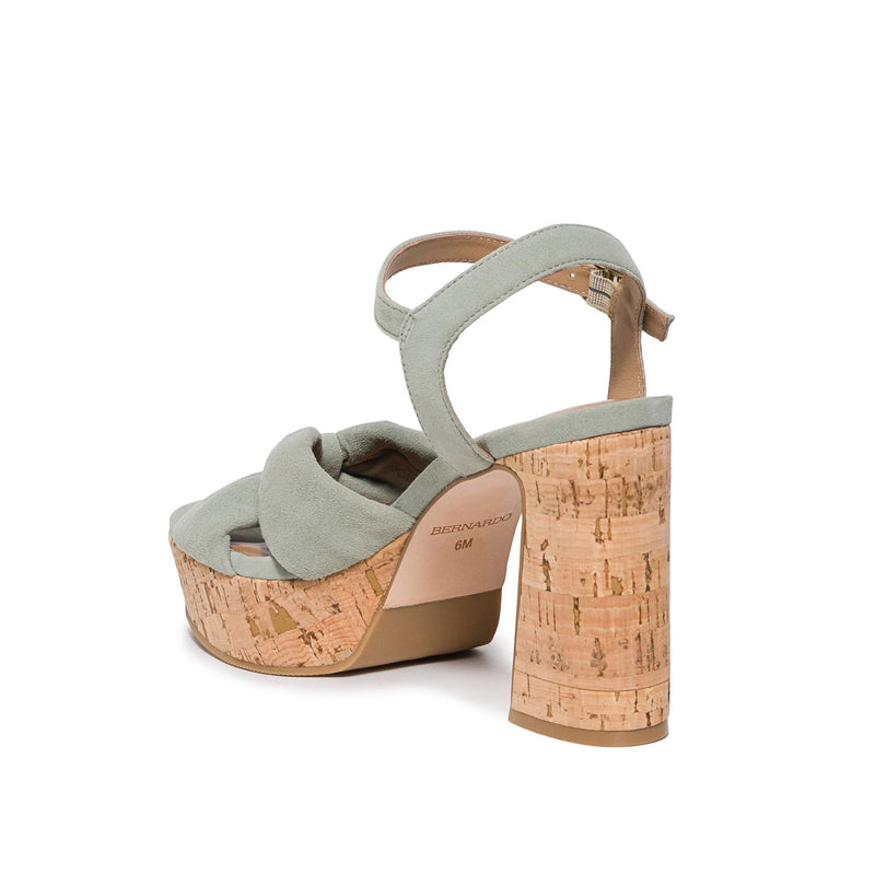 Light Green Bernardo Veronika Women Platform Sandals | SCI9883MD