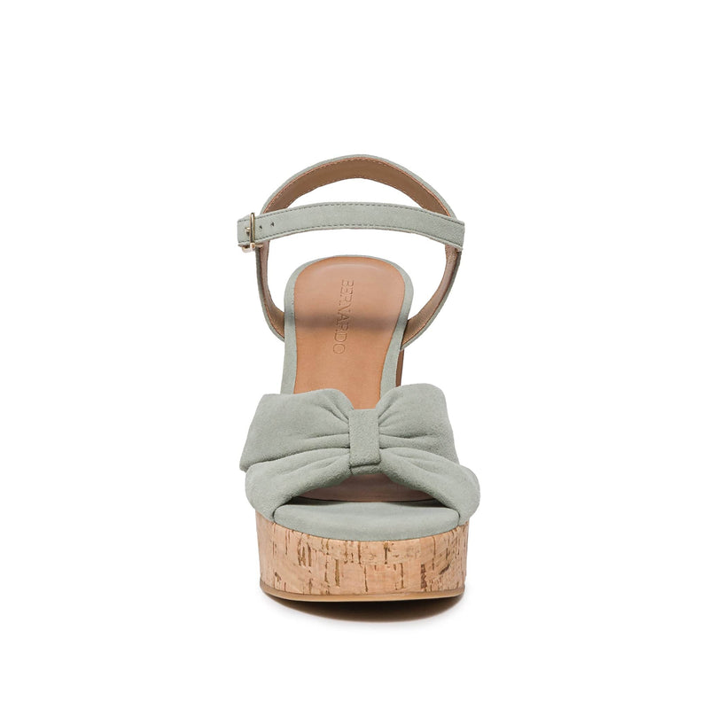 Light Green Bernardo Veronika Women Platform Sandals | SCI9883MD