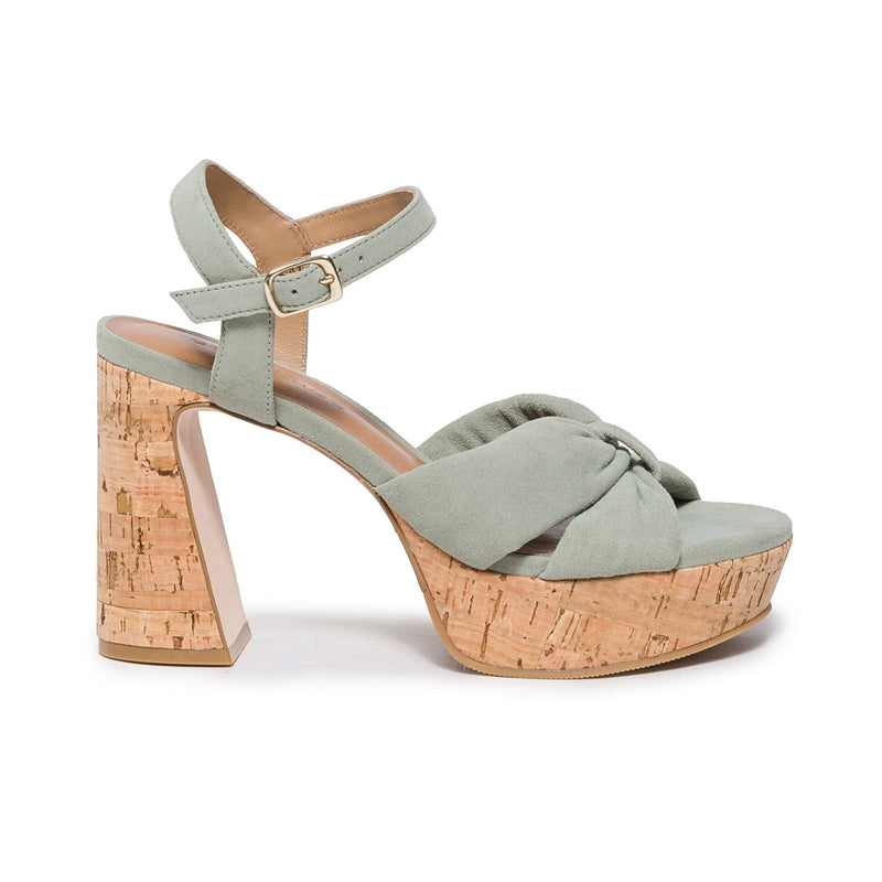 Light Green Bernardo Veronika Women Platform Sandals | SCI9883MD