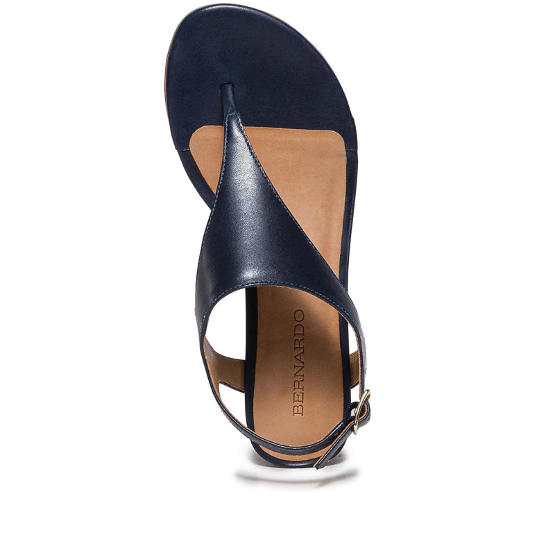 Navy Bernardo Goldy Demi Women Heels Sandals | CGS10043SB