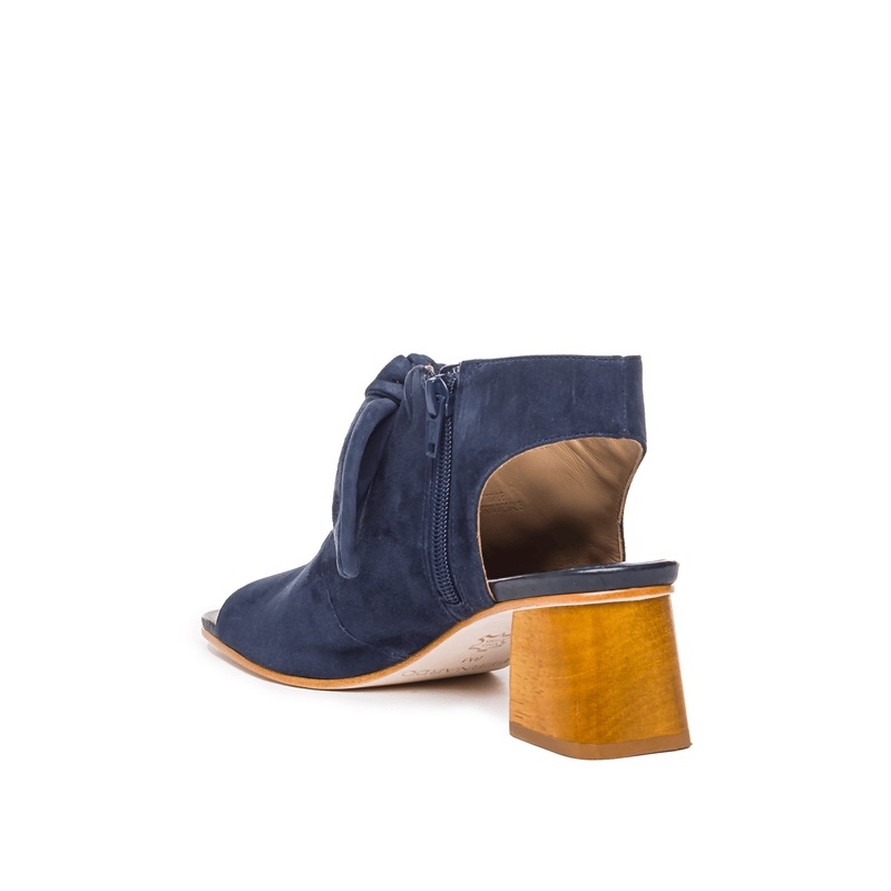 Navy Bernardo Lizzie Women Booties | ZIM9640CL