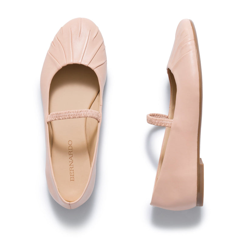 Pink Bernardo Savona Ballerina Women Ballet Flats | MTQ1626NU