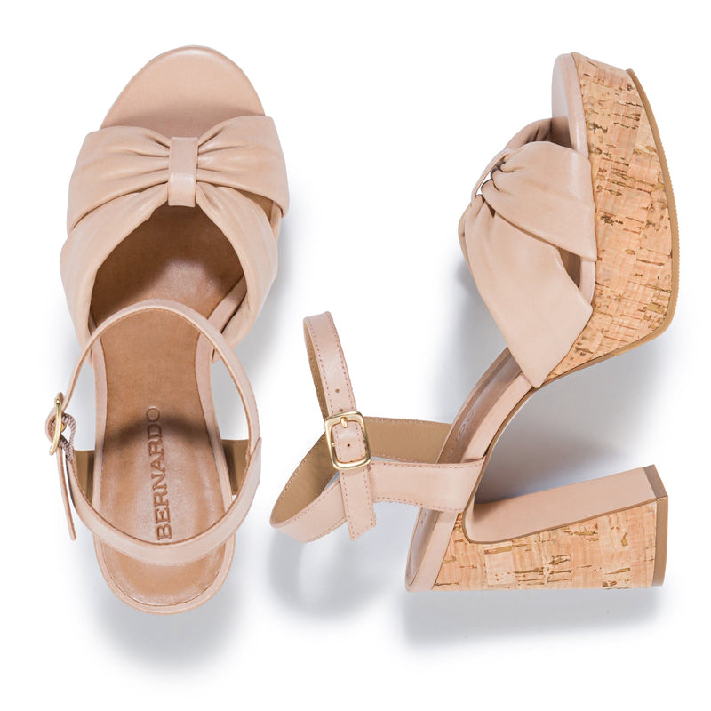 Pink Bernardo Veronika Women Platform Sandals | YLZ9641PM