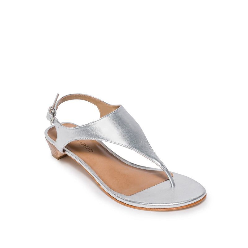 Silver Bernardo Goldy Demi Women Heels Sandals | IUV6778VX