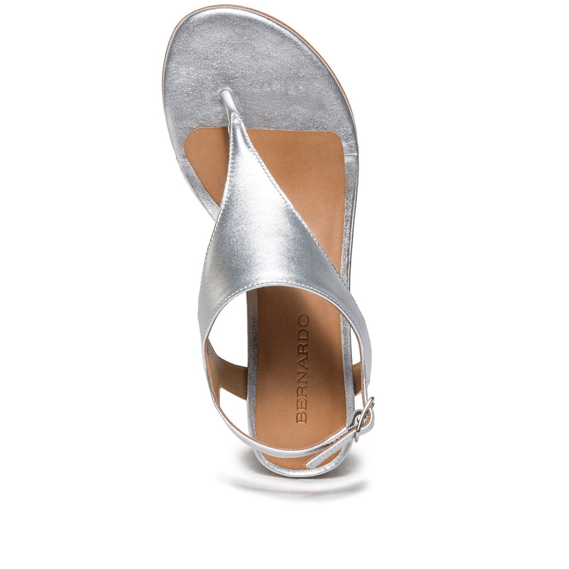 Silver Bernardo Goldy Demi Women Heels Sandals | IUV6778VX