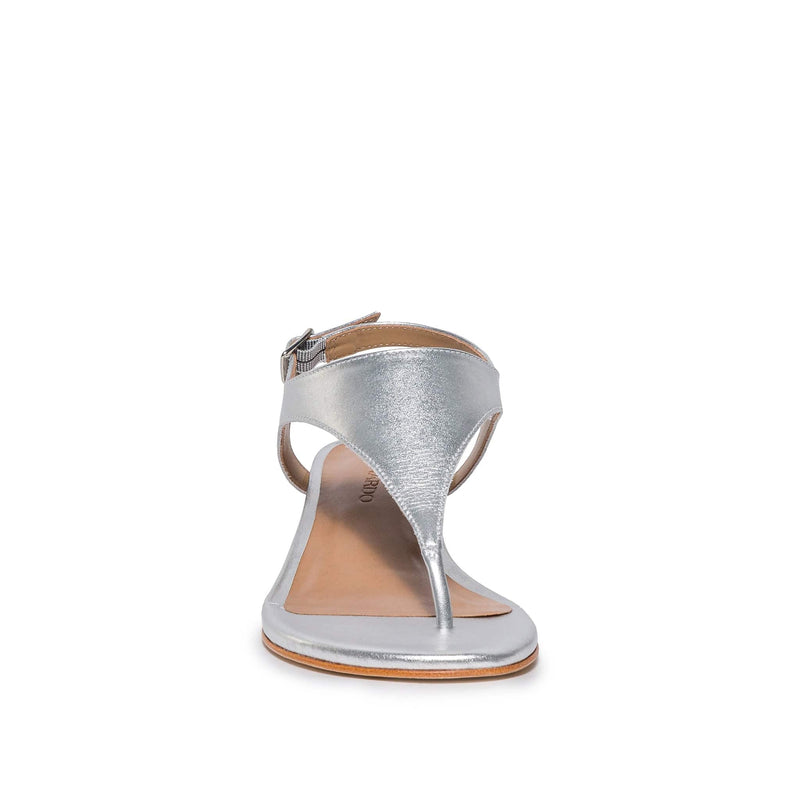 Silver Bernardo Goldy Demi Women Heels Sandals | IUV6778VX