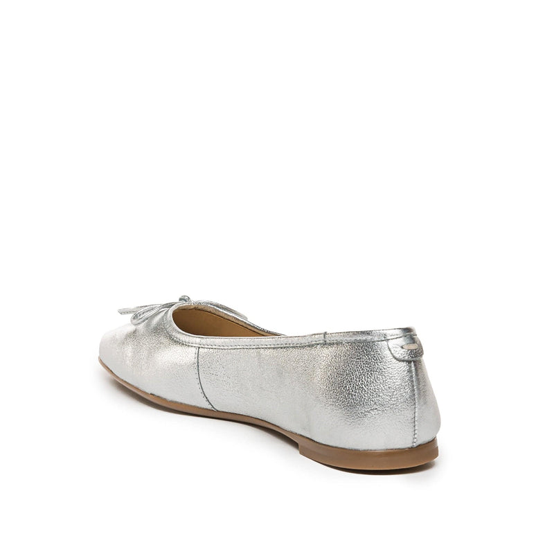 Silver Bernardo Gwynn Women Ballet Flats | KDD5168GE