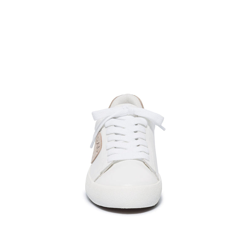 White Beige Bernardo Tatum Women Sneakers | OKC2330LH