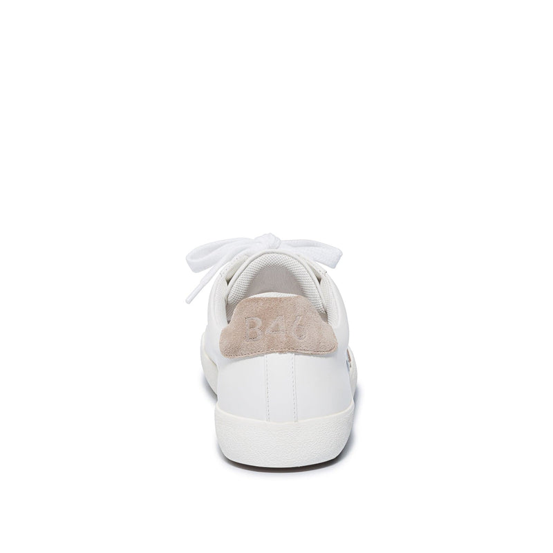 White Beige Bernardo Tatum Women Sneakers | OKC2330LH