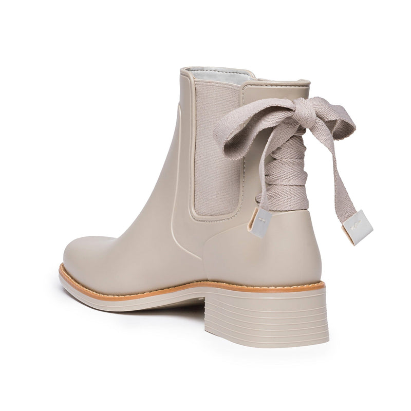 White Bernardo Briton Slip On Rain Women Chelsea Boots | SPF3440ZL