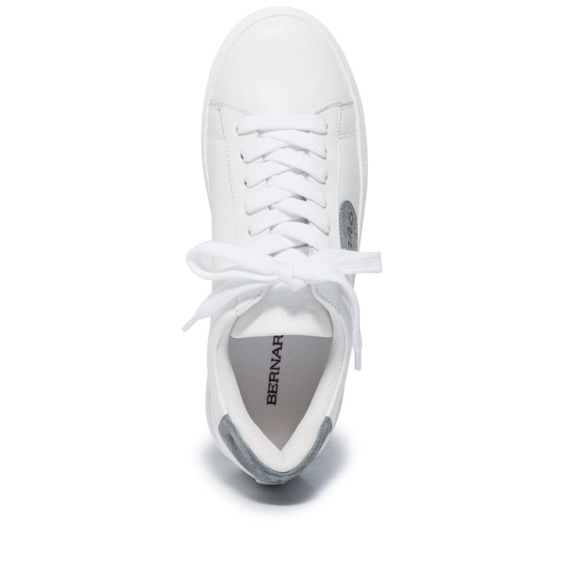 White Blue Bernardo Tatum Women Sneakers | MMO5815WM